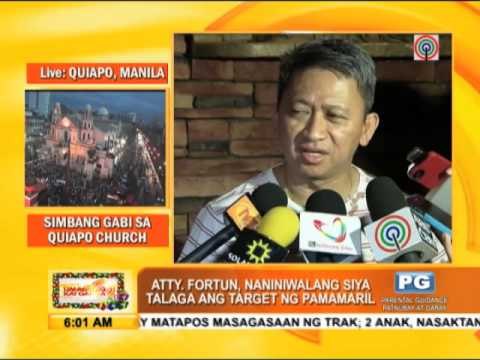 Atty. Fortun's wife survives slay try