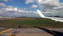 Taxiing & Take off from Piarco international Airport Trinidad on Caribbean Airlines Boeing 767