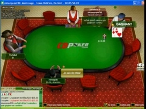 poker allin continu cash game