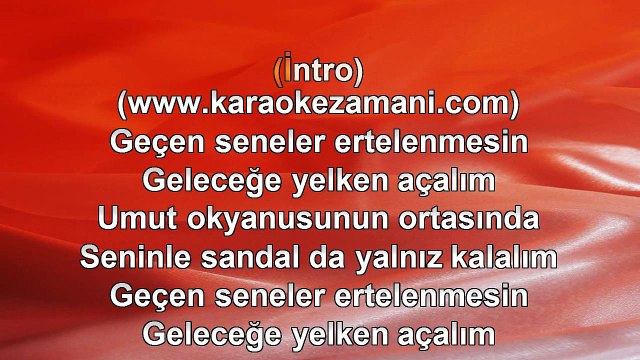 Doğuş ‐ Biricik Aşkım - 2010 TÜRKÇE KARAOKE