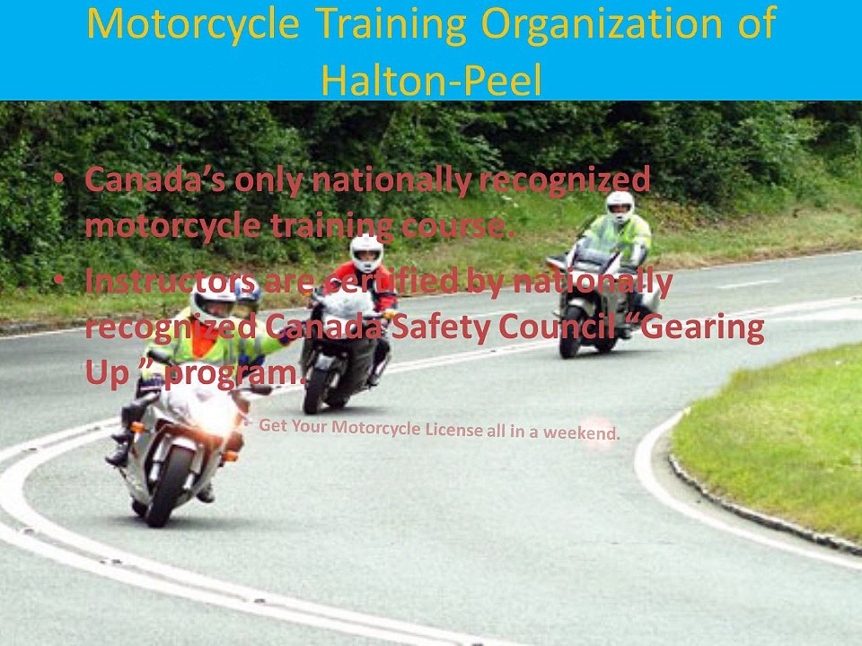 MTOHP—Best Motorcycle Training Classes in Toronto