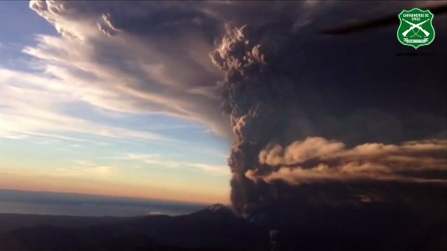 Chile em estado de exceção após erupção