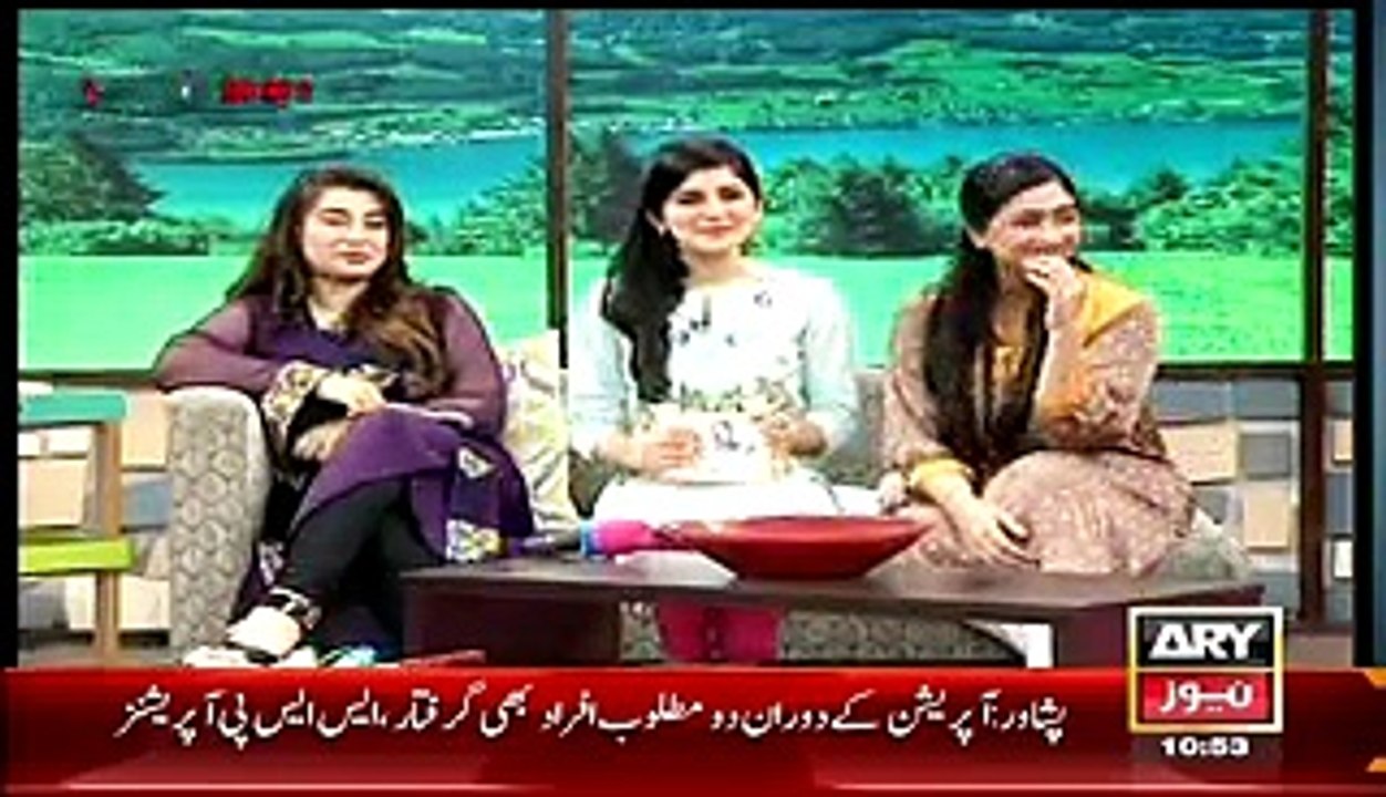 The Morning Show With Sanam Baloch on ARY News Part 5 - 22nd April 2015