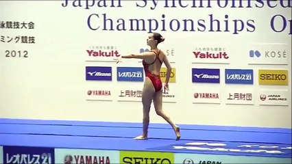 華麗なる姿勢 元シンクロナイズドスイミング日本代表の芳賀千里さん