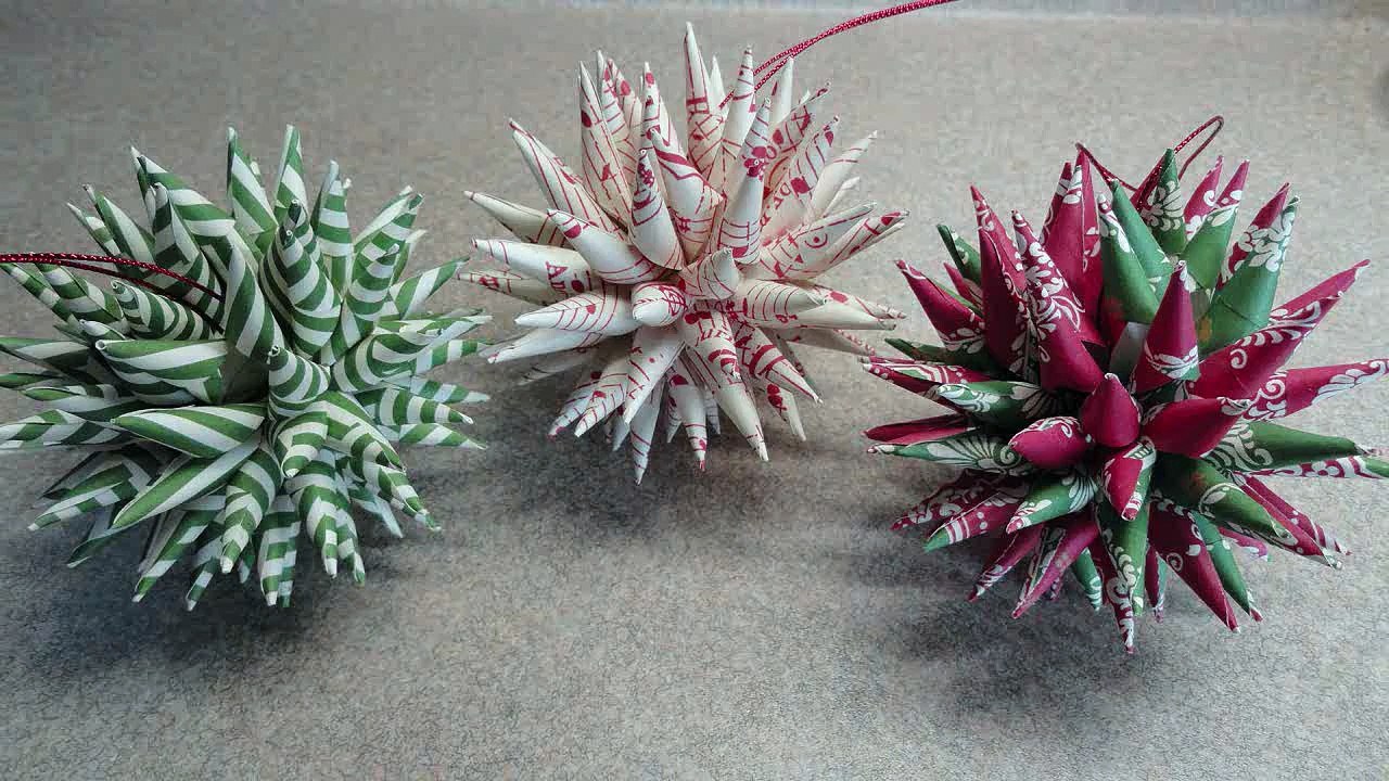 Polish Star Christmas Ornament Tutorial