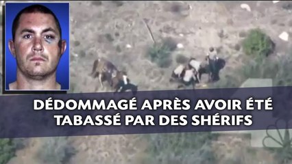 Un homme tabassé par 10 shérifs reçoit 650.000 dollars de dédommagement