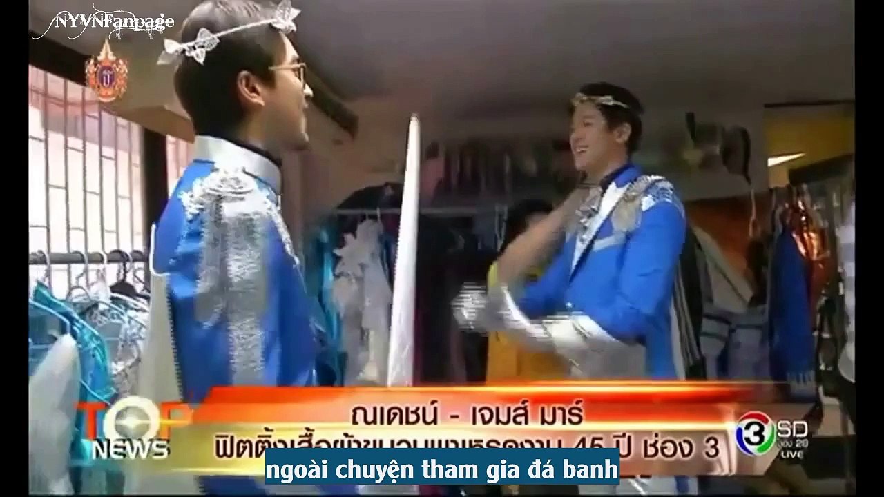 [vietsub] Nadech nói về bệnh hen suyễn - Top News Entertainment 20.04.15