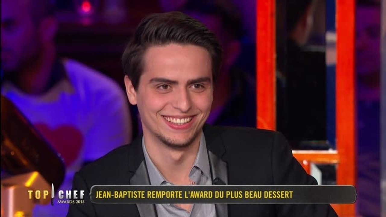 Jean-Baptiste remporte l'award du plus beau dessert