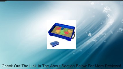 Large 11 Liter Portable Play Therapy Sand Tray, 11 Lbs of Waba Fun Kinetic Sand, and Sand Mold Set Review