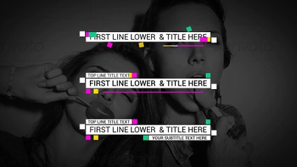 After Effects Project Files - Clean Lower Thirds - VideoHive 9211787