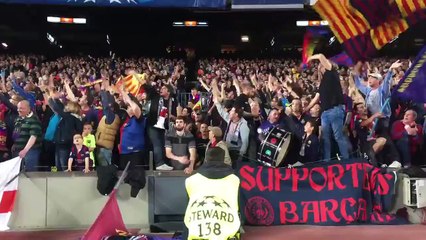 Quand le public du Camp Nou chambre le PSG