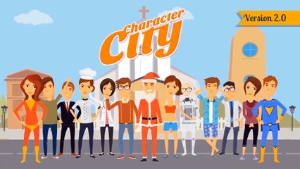 Download Video: After Effects Project Files - Character City V2 Explainer Video ToolKit - VideoHive 9219952