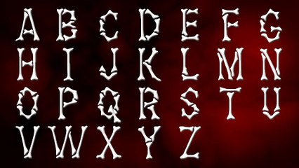 After Effects Project Files - Helloween Animated Alphabet - VideoHive 9180986