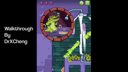 Where's My Water? (Cranky) Walkthrough Game Play - Level C2-16 to C2-20 [HD]
