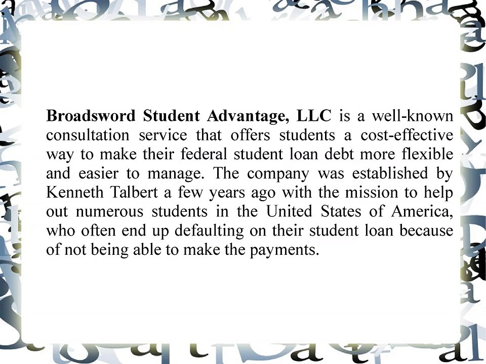 Broadsword Student Advantage LLC