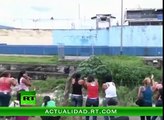 Imágenes dramáticas: muertos y heridos en una cárcel de Venezuela