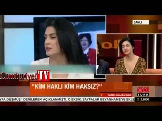Canlı yayında olay sözler: Birinizin altı durmuyor, birinizin üstü...