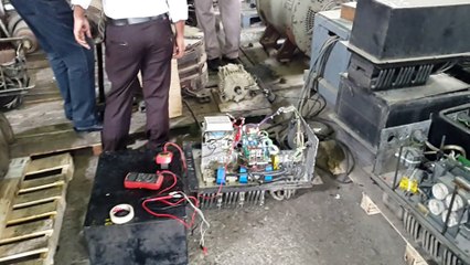 3-Phase 90KW VF Variable Frequency Drive (VFD) driving 90KW motor