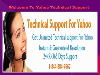 Contact Yahoo Customer Support 1-844-884-7667 Yahoo Customer Service Number