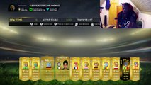 11 INFORMS  1 BIG PLAYER IN A PACK  FIFA 15 PACK OPENING