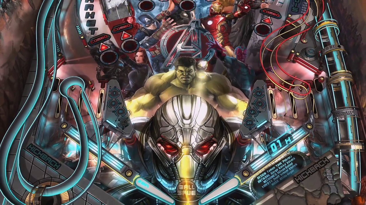 Marvel's Avengers: Age of Ultron Pinball Traile...