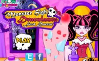 ▐ ╠╣Đ▐► Monster High Draculaura Foot Doctor Game