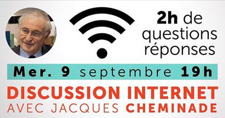 Septembre 2015 : réunion de rentrée avec Jacques Cheminade