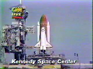 Challenger Disaster Live on CNN