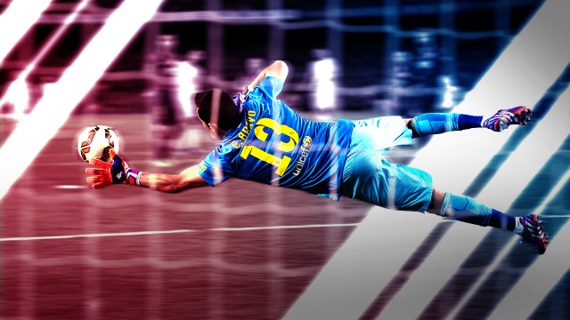 FC Barcelona - Claudio Bravo prepara el derbi