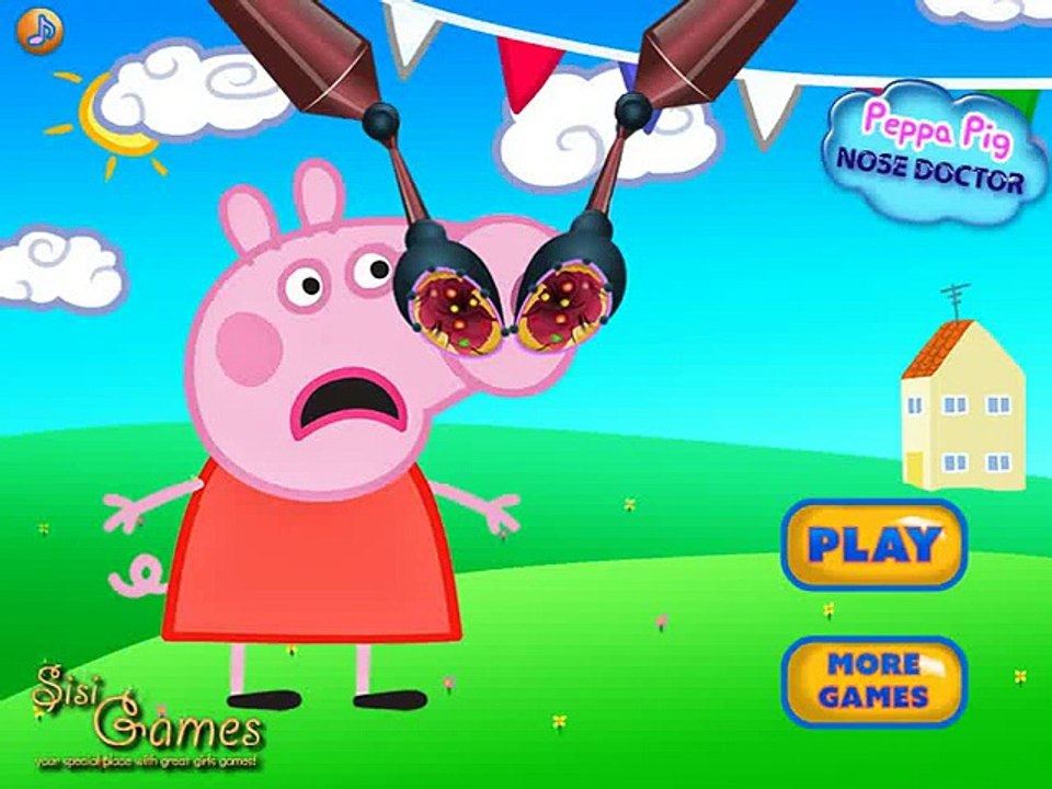 子供のためのペッパピッグノーズドクター手術ゲーム