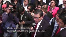 Discurso a Guatemala del Dr. Manuel Baldizón 19-enero-2014