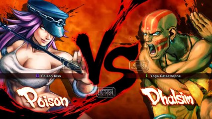 Ultra Street Fighter 4 Omega mode mods sexy new Poison bikini Dhalsim Genie costumes HD 60fps 2