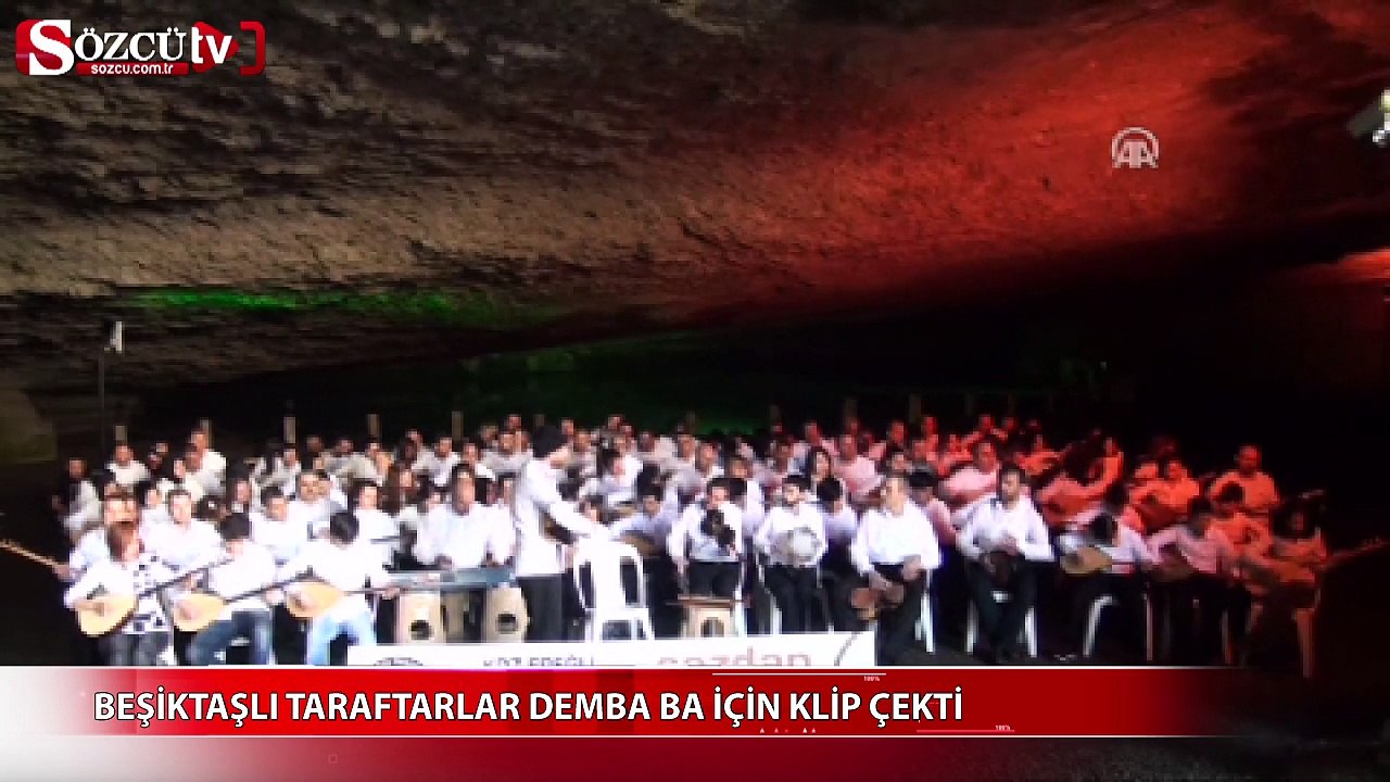 Beşiktaşlı Taraftarlar Demba Ba için klip çekti