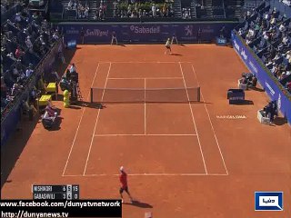 Dunya News-Nishikori Into Barcelona Third Round; Robredo, Almagro Record 250 Clay Wins