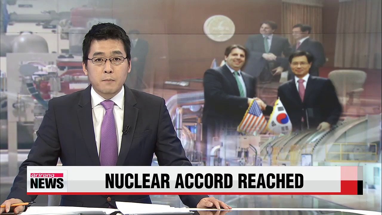 Korea, U.S. reach agreement on nuclear energy cooperation