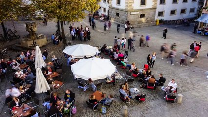 Regensburg - Tag und Nacht, Sommer wie Winter - Zeitraffer - Timelapse - FHD