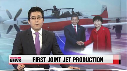 Korea, Peru celebrate first joint trainer jet production