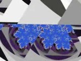 Cherry Blossom Hexagons - fractal zoom