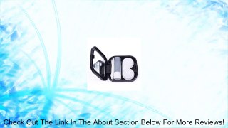 Mini Travel Cute Cartoon Beard Shape Contact Lens Case Box Container Holder Review