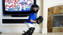 When You Let Your Kid Play Ball in the House, 4 year-old Baseball Trick Shot Kid Christian Haupt