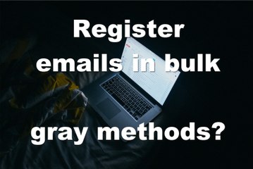 register emails in bulk