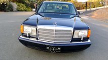 1990 Mercedes Benz W126 420SEL Saloon 1 Owner Low Miles NR MINT HD Video