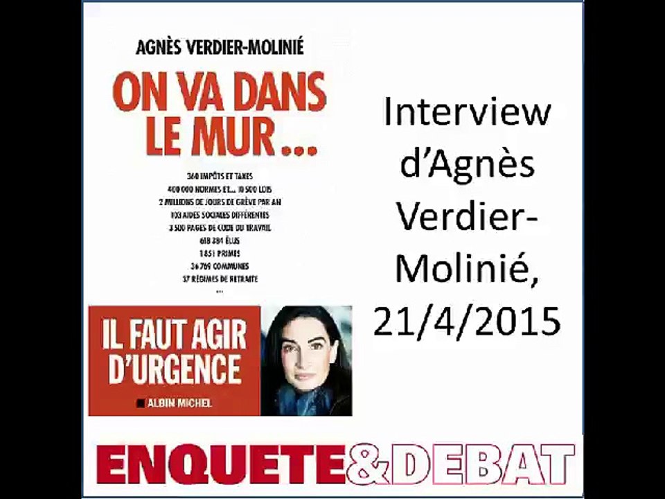 Agnès Verdier-Molinié, directrice de l'IFRAP : "A l'IFRAP nous ne nous disons pas libéraux"