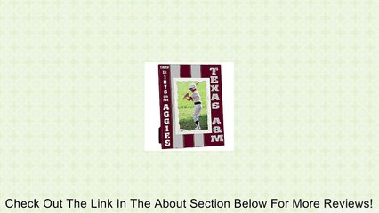 Texas A&M Wooden Photo Frame Review