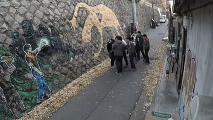 Single female and five male, then see in the video