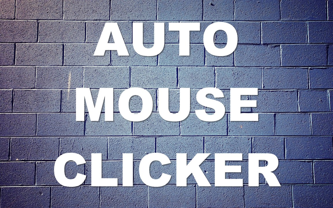 mouse clicker