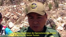 Patrulla Fronteriza alerta a migrantes de peligros en Sasabe, Arizona