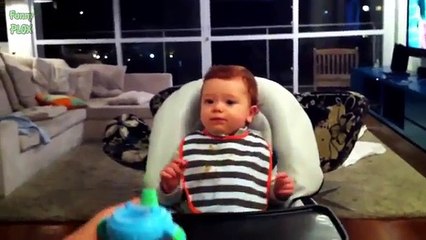 Funny Babies Scared of Burps Compilation 2015-NEW HD