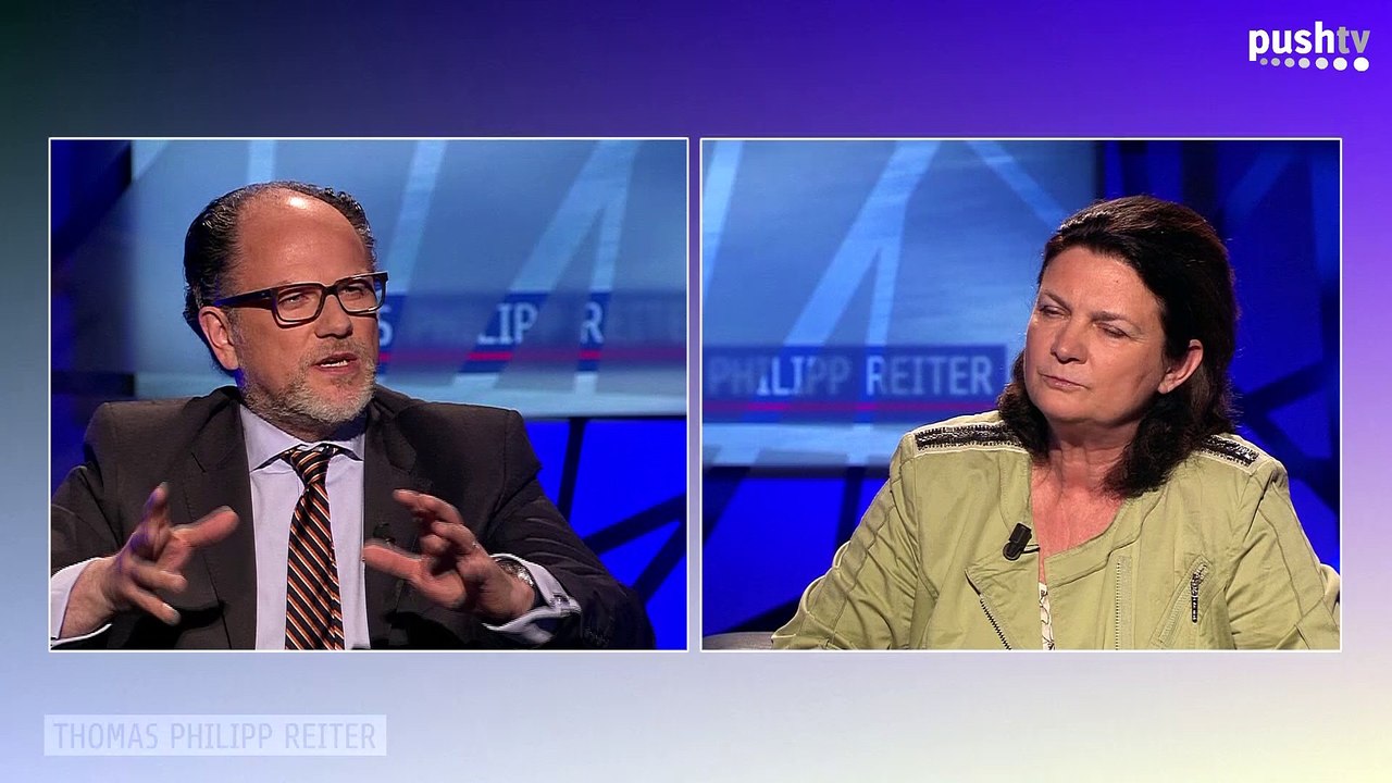 Constanze Krehl bei Thomas Philipp Reiter