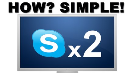 How to open 2 skypes at same time